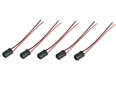 Vorteilspackung T10 Gummi-Lampenfassung für 12 und 24 Volt Betrieb - EAN: 6090431135109