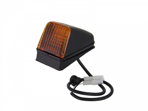 Volvo LED top lamp with orange glass - suitable for 24 volts - to be mounted on your cabin roof and more - EAN: 6090547530591