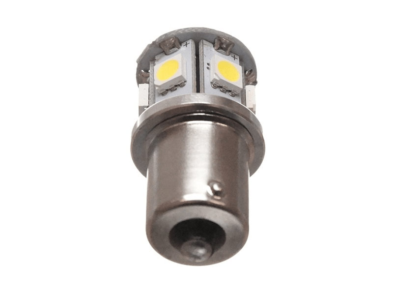 2 Stück LED-Glühbirne P21W, BA15S 12-24V