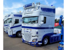 LED lichtbak gemonteerd op een DAF met lampenbeugel - model : DAF XF