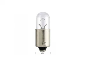 Original mounted T4W - BA9S halogen lamp - replaceable for BA9S LED yellow - 24 volt