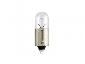 Original mounted T4W - BA9S halogen lamp - replaceable for BA9S LED red - 24 volt