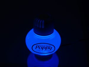 Poppy Grace Mate LED ring BLAUW voor 12 volt en 24 volt
