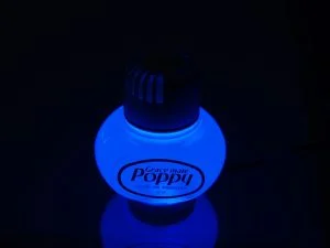 Poppy Grace Mate LED ring BLAUW voor 12 volt en 24 volt
