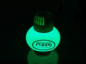 Poppy Grace Mate LED ring GREEN for 12 volts and 24 volts