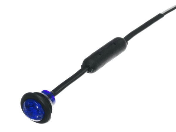 LED recessed lamp 28mm BLUE - LED lamp suitable for 12 and 24 volt use - EAN: 9335962031535