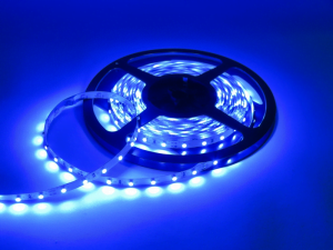 Truck LED strip BLUE - LED strip for 24 volt use - without silicone layer - length 5 meters - EAN: 6090433658606