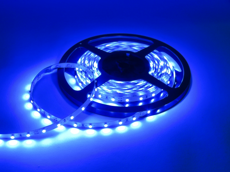 LKW LED Streifen blau - 5 Meter für 24 Volt - All Day Led