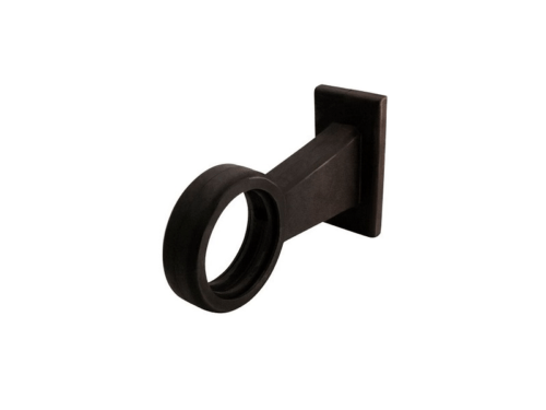 Gylle rubber montagevoet 165mm - voor Deense breedtelamp - te gebruiken voor Gylle, Strands Viking LED en WAŚ - EAN: 7392847209108