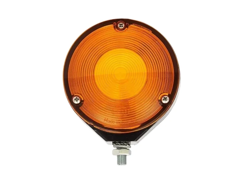 HELLA 80mm Round Amber/Orange Side Marker Light Lamp – 2BA001259611, K23267 – Made In Germany