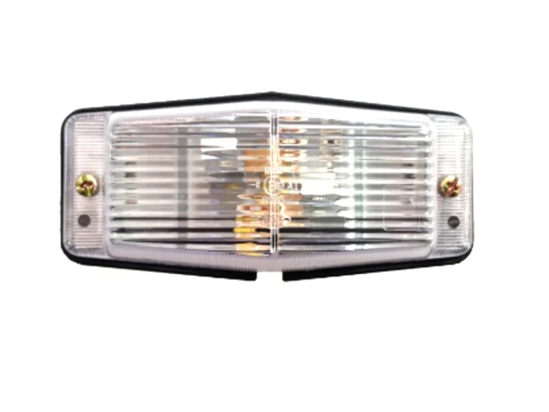 Dubbelbrander met helder - transparant lamp glas - dubbelpolige voor 12 en 24 volt gebruik - EAN: 6090442122129