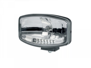 Hella Jumbo 320FF spotlight with LED parking light - for 12&24 volt - article number Hella: 1FE 008 773-081 - EAN: 4082300265071
