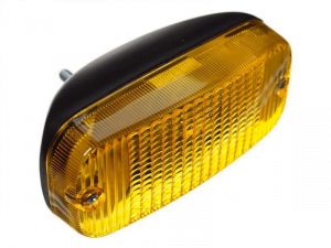 Talmu Tagfahrlicht mit gelbem Lampenglas - zur Montage an Ihrem Auto, LKW, Wohnmobil, Traktor und mehr - EAN: 6416386134316