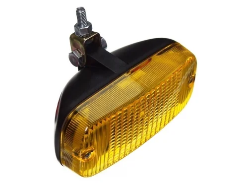 Talmu daytime running lamp with yellow lamp glass - to be mounted on your car, truck, camper, tractor and more - EAN: 6416386134316