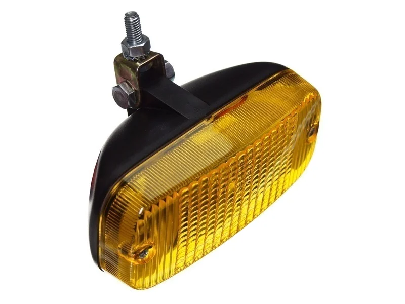 Talmu dagrijlamp met geel lamp glas - te monteren op uw auto, vrachtwagen, camper, tractor en meer - EAN: 6416386134316