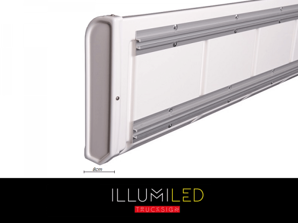 IllumiLED Leuchtkasten 8 cm Tiefe 110 cm breit