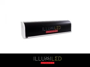 IllumiLED light box 8 centimeters depth 125 centimeters wide 25 centimeters high