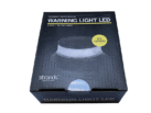 ADL89094 in de verpakking - Strands LED zwaailamp - model SLIM - helder glas