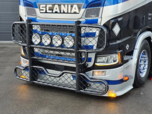 Scania DRL unit orange - mounted in a Dutch Scania Next Gen truck - EAN: 7448155842831