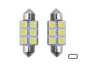 Soffitte LED Röhrenlampe 36mm für 24 Volt Betrieb - Farbe 6000K Xenonweiß - EAN: 6090542164111