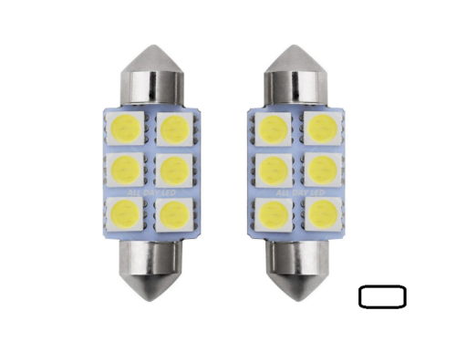 Soffitte LED Röhrenlampe 36mm für 24 Volt Betrieb - Farbe 6000K Xenonweiß - EAN: 6090542164111