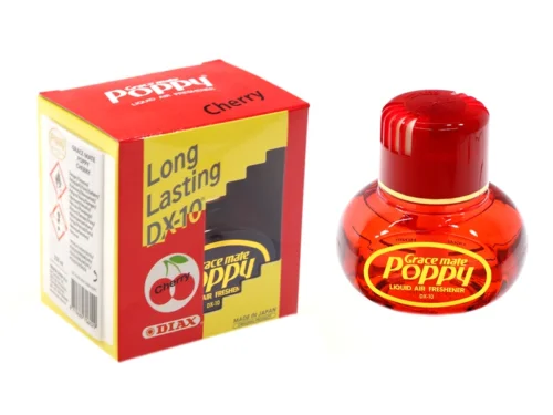 Poppy Grace Mate Cherry - air freshener for car, truck, office, living room, bedroom and more - long lasting smell of at least 3 months - EAN: 8719689706029