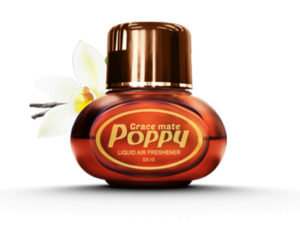 Poppy Grace Mate Vanille- luchtverfrisser voor auto, vrachtwagen, kantoor, woonkamer, slaapkamer en meer - long lasting smell van minimaal 3 maanden - EAN: 8719689706012