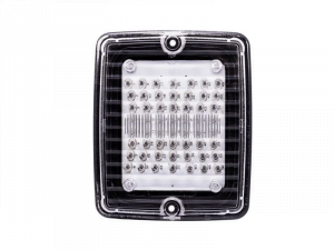 Strands IZE LED Warnleuchte - LED Blitzleuchte mit Klarglas - LED Blockleuchte - EAN: 7323030001261