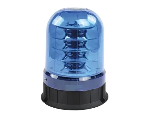 Strands LED Kennleuchte 183mm mit blauem Glas - austauschbar für Hella KL7000 - für 12 und 24 Volt Einsatz - 3 Kartuschen EAN: 7323030171636