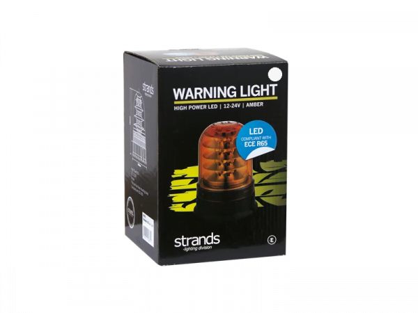 Verpakking Strands LED zwaailamp met helder glas - geschikt voor 12&24 Volt - EAN: 7323030169909
