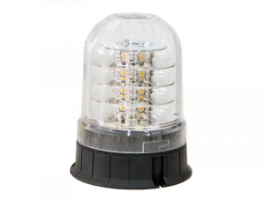 Strands LED zwaailamp 183mm met helder glas - vervangbaar voor Hella KL7000 - voor 12 en 24 volt gebruik - 3 patronen - EAN: 7323030169909