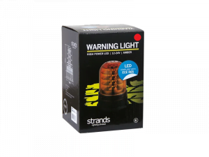 Verpackung Strands LED Kennleuchte mit ROTem Glas - passend für 12&24 Volt - EAN: 7323030171643