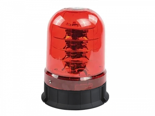 Strands LED beacon 183mm with red glass - replaceable for Hella KL7000 - for 12 and 24 volt use - 3 cartridges - EAN: 7323030171643