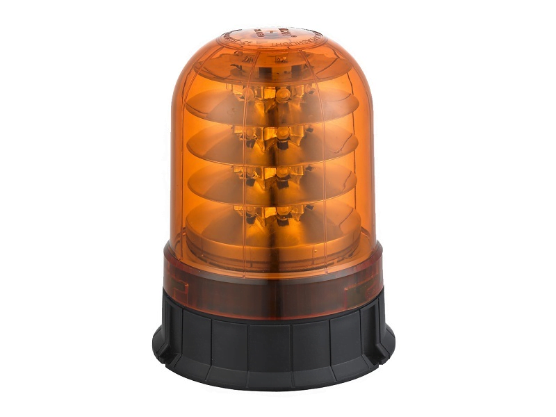 Strands LED Rundumleuchte orange Glas - All Day Led - für 12&24V