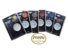 Poppy LED ring wit - met aanstekerplug