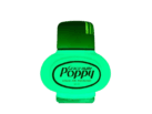 Poppy LED ring groen - met aanstekerplug