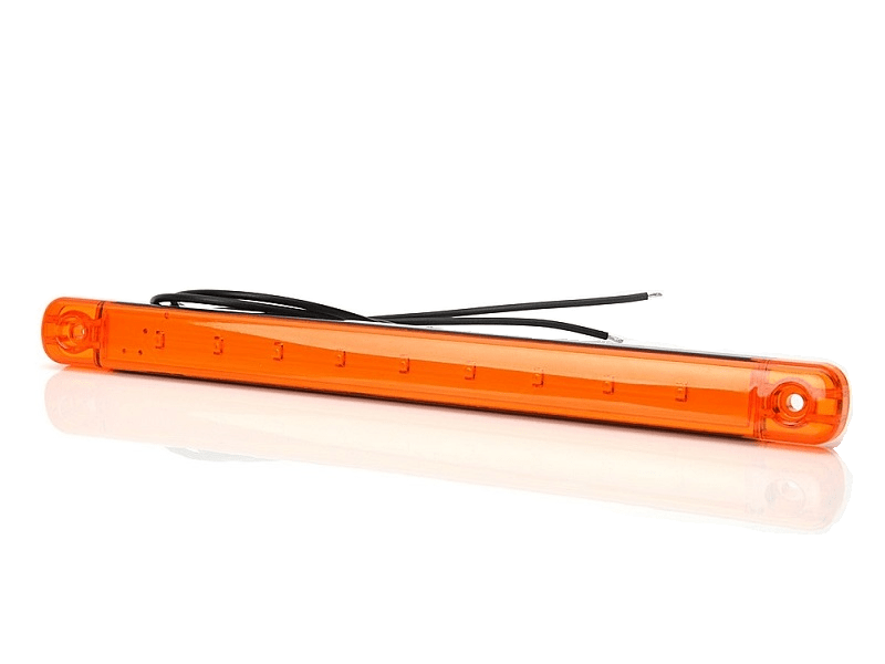 Rechteckige Seitenmarkierungsleuchte - orange/gelbe Markierungsleuchte -  LED - Anhängershop