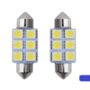 Festoon LED Soffittenlampe 41mm für 24 Volt Betrieb - Farbe BLAU - EAN: 6090543431496