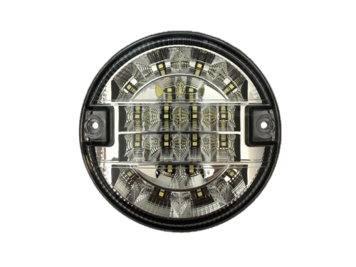 Obo LED achteruitrijlamp voor 12 & 24 volt gebruik - opbouwmontage met schuifstekker - voor aanhanger, tractor, vrachtwagen, camper en meer - EAN: 2000010015016