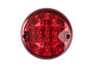 Obo LED Nebelschlussleuchte für 12 & 24 Volt Einsatz - Aufputzmontage mit Schiebestecker - für Anhänger, Traktor, LKW, Wohnmobil und mehr - EAN: 2000010015023