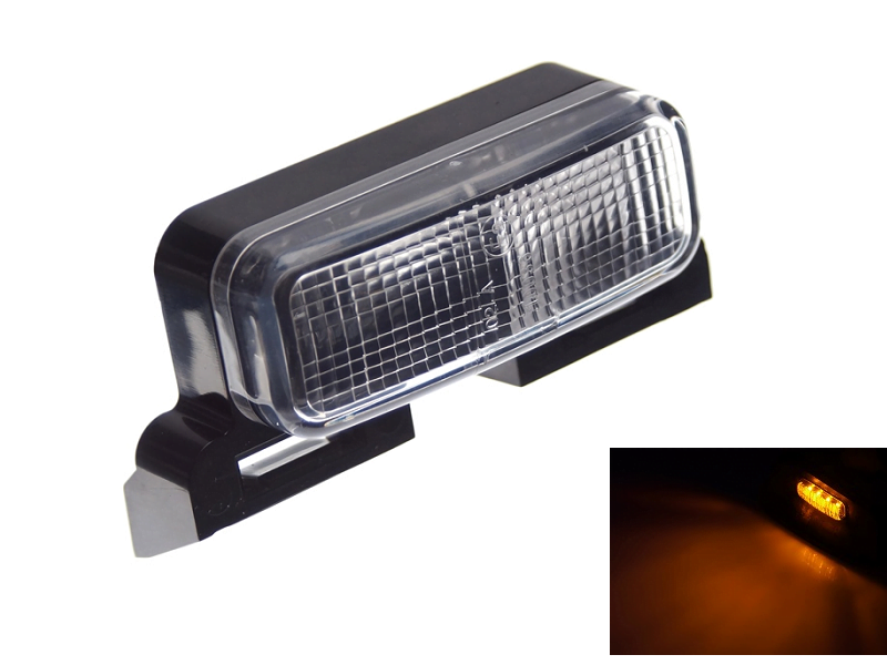 Volvo LED top lamp type 2 - suitable for light box mounting - Volvo FM, FH4, FH4B, FH5 and Volvo FH16 globetrotter - 24 volt LED lighting
