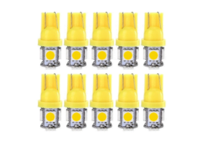 T10 led lamp amber 24V - value pack 10 pieces - for 24 volt use - EAN: 6090537048037