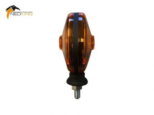 Nedking spiegellamp oranje glas - Hella PABLO uitvoering - hulpknipperlicht - EAN: 6090431980976