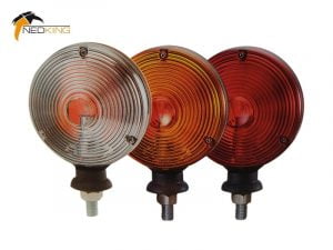 Nedking spiegellamp oranje - rood - Hella PABLO uitvoering - hulpknipperlicht - EAN: 6090431745728
