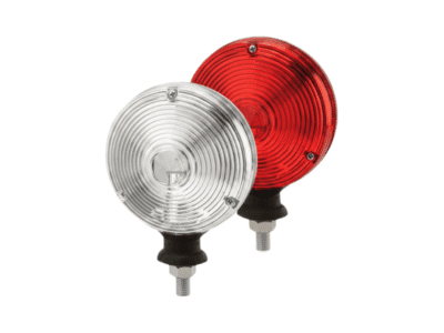 Nedking spiegellamp helder - rood - Hella PABLO uitvoering - hulpknipperlicht - EAN: 6090431347397