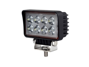 LED work light 24W - RECTANGLE / SQUARE - for 12&24 volt used - to mount on your car, truck, trailer, tractor, forklift and more - EAN: 2000010062065