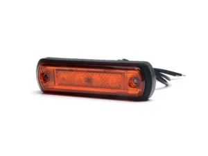 WAŚ W189 LED markeringslamp oranje voor 12 en 24 volt gebruik - zijmarkering EAN: 5901323182266