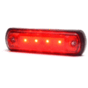 LED marker light red from WAŚ - model W189 - for 12 and 24 volt use EAN: 5903098109905