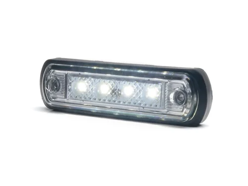 WAŚ W189 LED marker lamp for 12 and 24 volt use - white - contour lighting EAN: 5903098109707