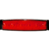 Dasteri 6 LED markeringslamp rood voor 24 volt gebruik - vrachtwagen verlichting - trailer verlichting - EAN: 6090540366302